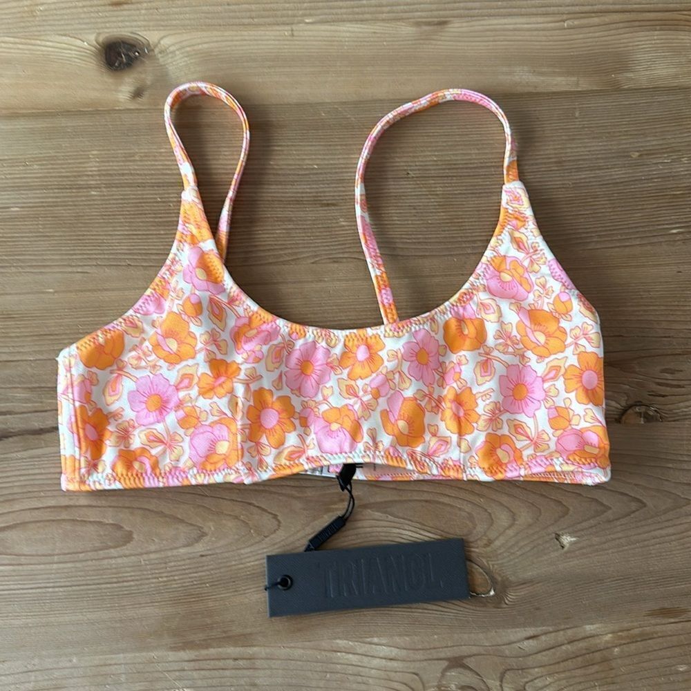 TRIANGL TOP ONLY MACI NEON POP NO BAG NEW with tags